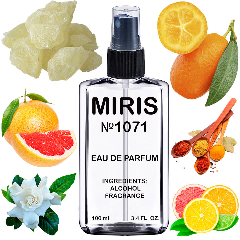 MIRIS No. 1071, Soleil de Capri, Longue duree Unisexe Eau de Parfum pour Femme et Homme, Vaporisateur 100 ml
