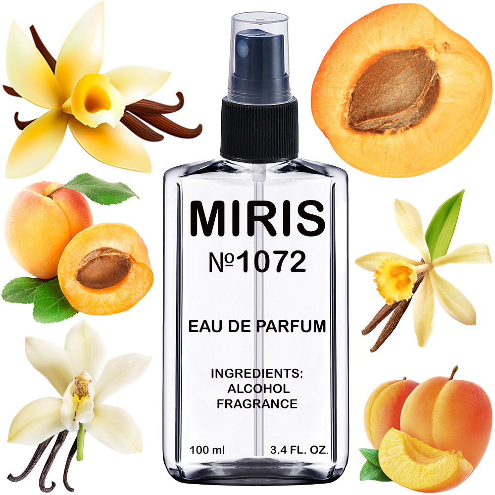 MIRIS No. 1072, Sweet Vanilla, Longue duree Eau de Parfum pour Femme, Vaporisateur 100 ml