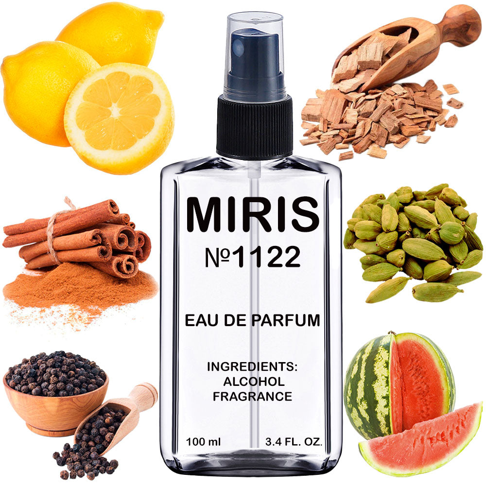 MIRIS No. 1122, Chik For Men, Long-Lasting Eau de Parfum for Men, Spray 100 ml