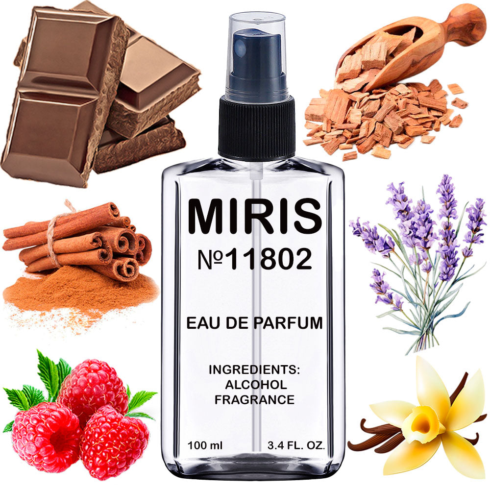 MIRIS No. 11802, Individu, Longue duree Eau de Parfum pour Homme, Vaporisateur 100 ml
