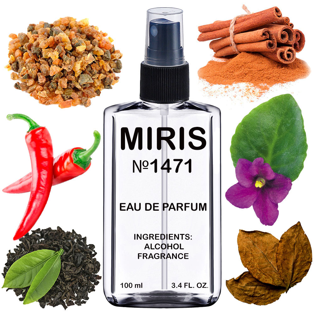 MIRIS No. 1471, Gc Pour Homme II, Longue duree Eau de Parfum pour Homme, Vaporisateur 100 ml
