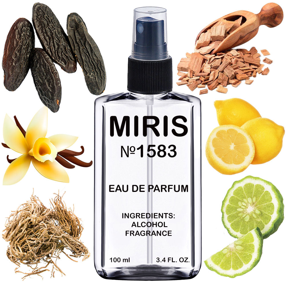 MIRIS No. 1583, Alur Hom Edit Blansh, Longue duree Eau de Parfum pour Homme, Vaporisateur 100 ml