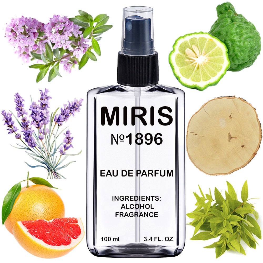 MIRIS No. 1896, L12 Vert, Longue duree Eau de Parfum pour Homme, Vaporisateur 100 ml