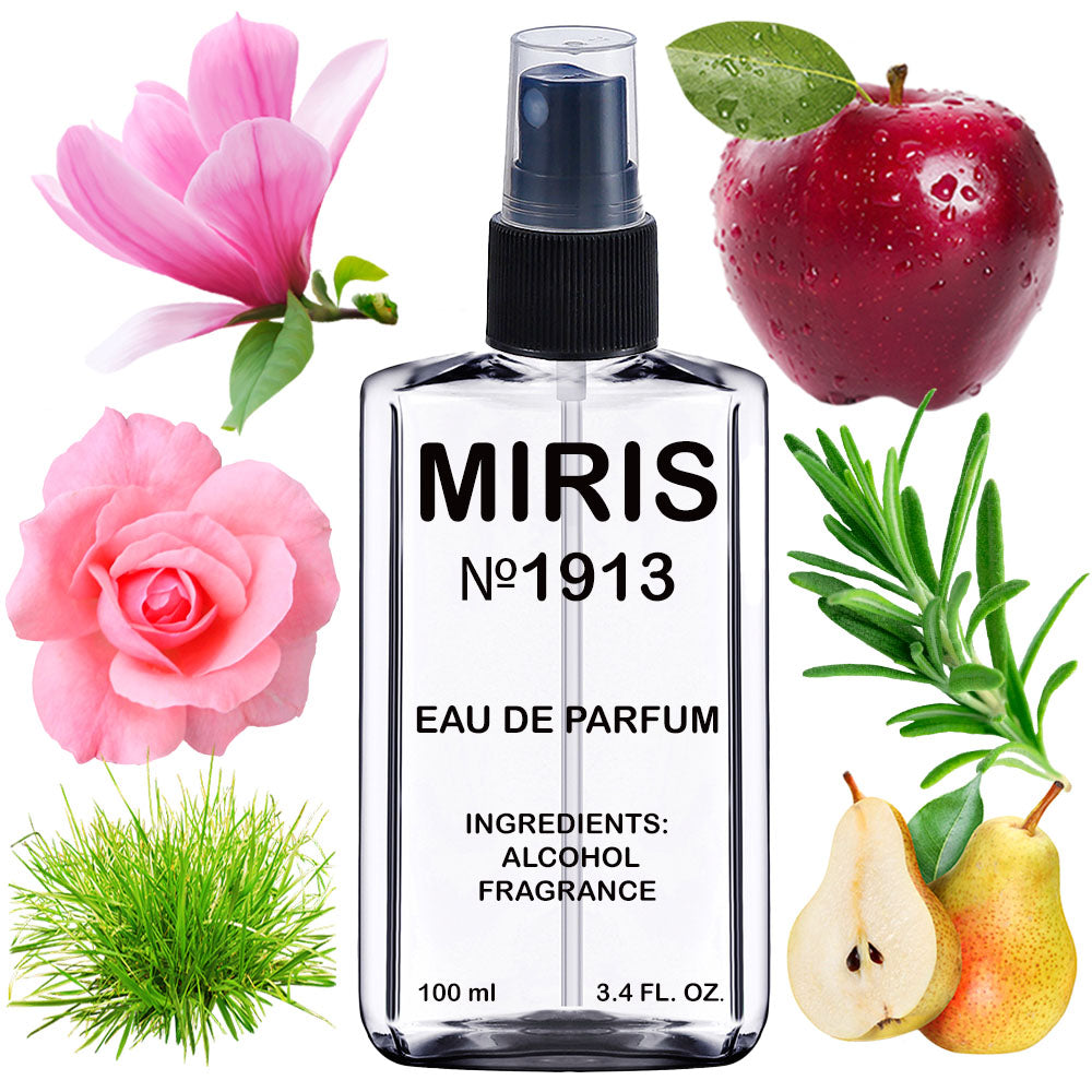 MIRIS No. 1913, Jard Su Letoi, Longue duree Unisexe Eau de Parfum pour Femme et Homme, Vaporisateur 100 ml