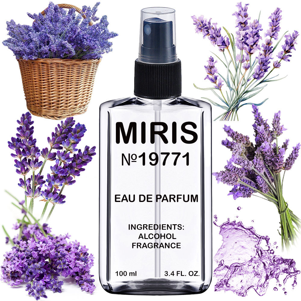 MIRIS No. 19771 Lavender Breeze, Longue duree Unisexe Eau de Parfum pour Femme et Homme, Vaporisateur 100 ml