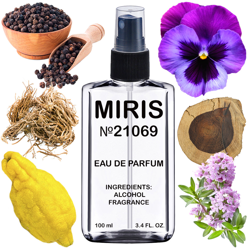 MIRIS No. 21069, Ze Beat For Men, Long-Lasting Eau de Parfum for Men, Spray 100 ml