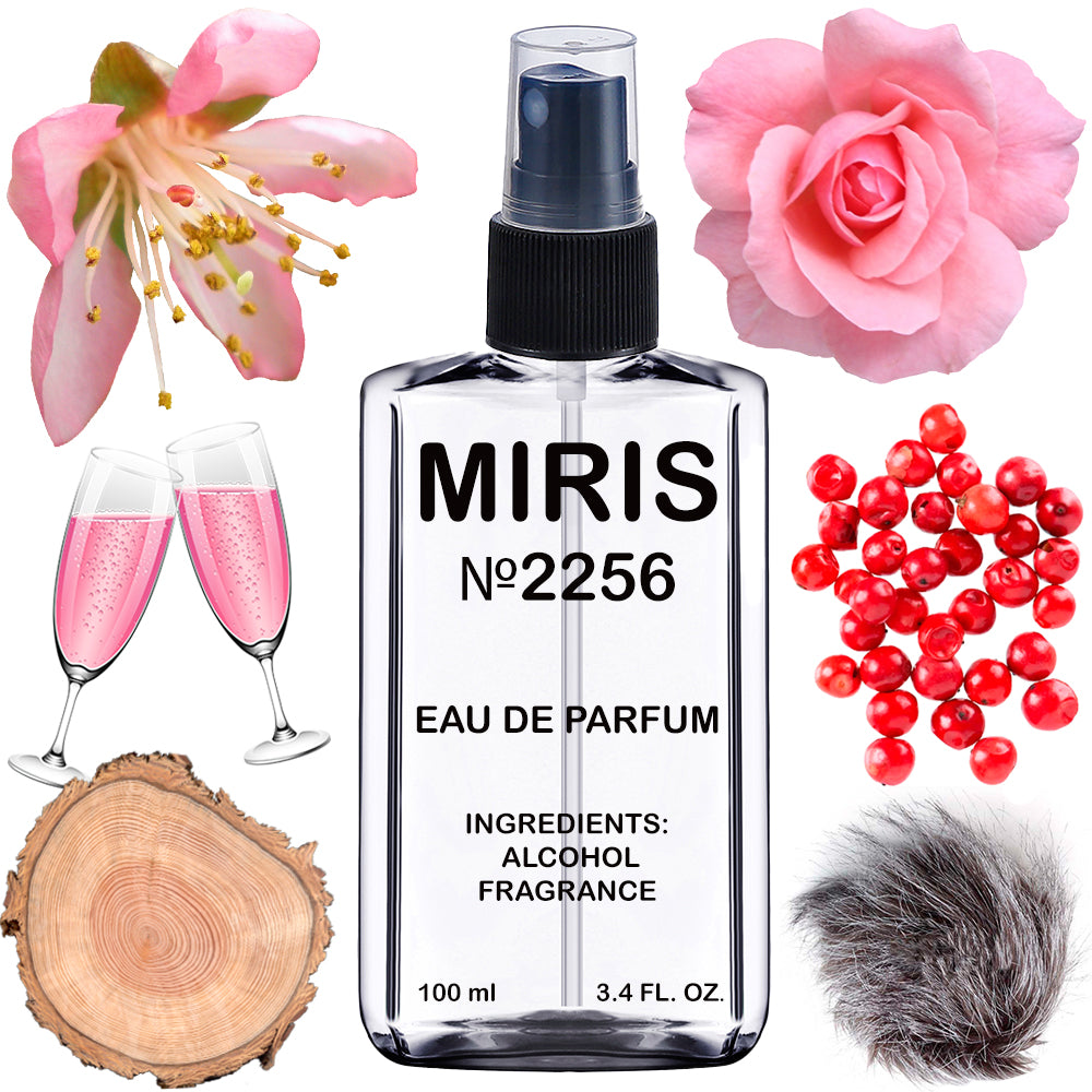 MIRIS No. 2256, Two12 Vip Rose, Long-Lasting Eau de Parfum for Women, Spray 100 ml