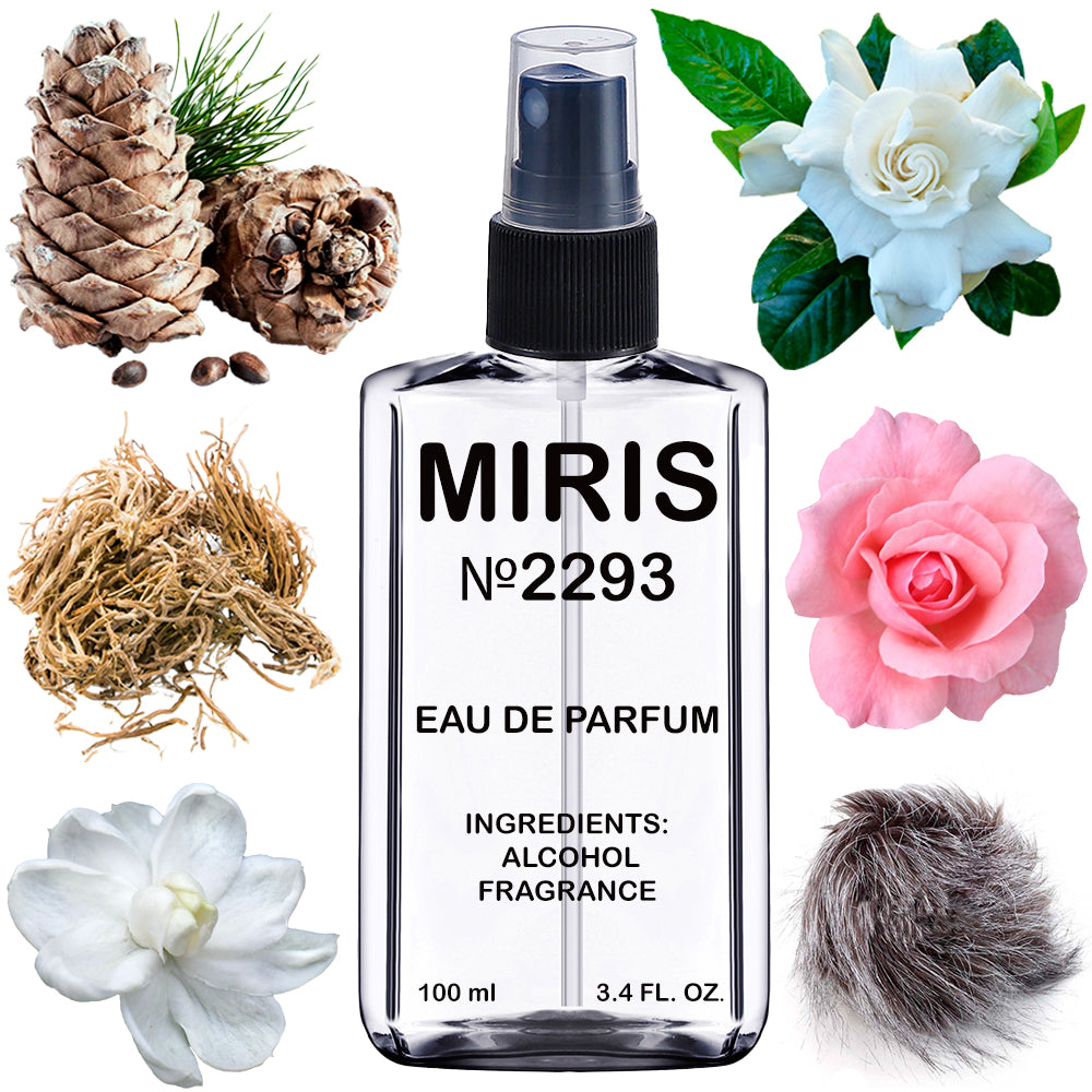 MIRIS No. 2293, Narkiso, Longue duree Eau de Parfum pour Femme, Vaporisateur 100 ml