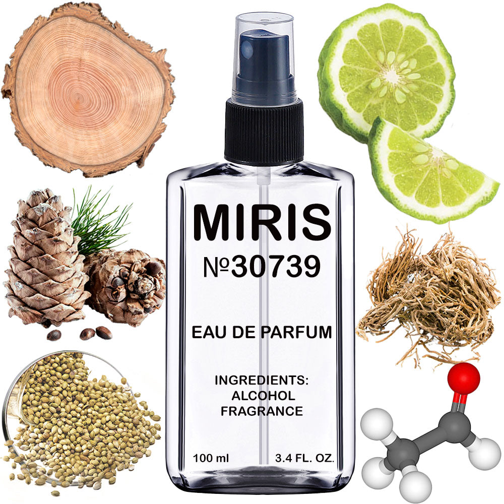 MIRIS No. 30739, L'Homme Sport, Longue duree Eau de Parfum pour Homme, Vaporisateur 100 ml