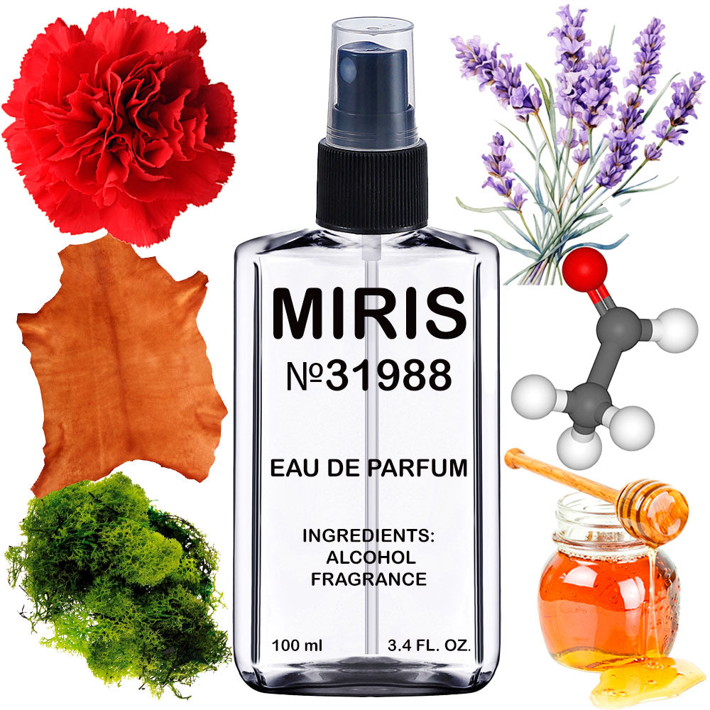 MIRIS No. 31988, Trus Umo, Longue duree Eau de Parfum pour Homme, Vaporisateur 100 ml