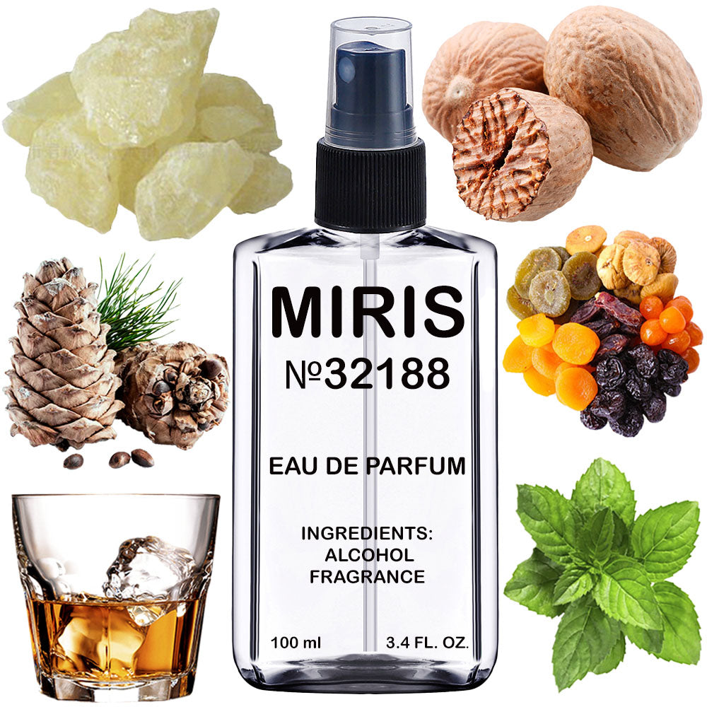 MIRIS No. 32188, Straig To Heave Wite Cris, Long-Lasting Eau de Parfum for Men, Spray 100 ml