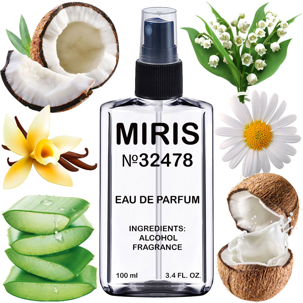 MIRIS No. 32478, Cokonut Pashion, Long-Lasting Eau de Parfum for Women, Spray 100 ml