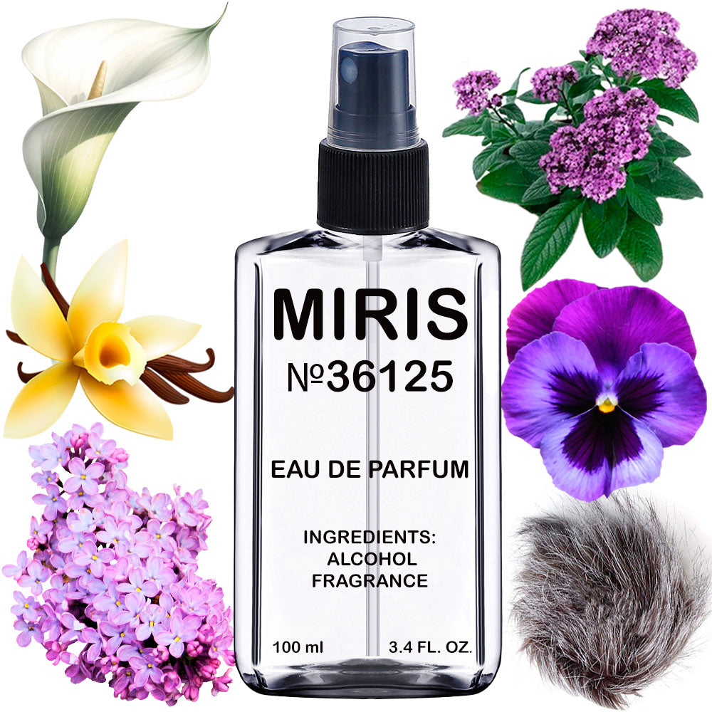 MIRIS No. 36125, My Name, Longue duree Eau de Parfum pour Femme, Vaporisateur 100 ml