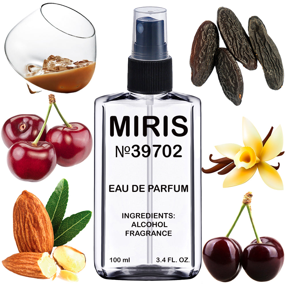 MIRIS No. 39702, Love Cherry, Long-Lasting Unisex Eau de Parfum for Women & Men, Spray 100 ml
