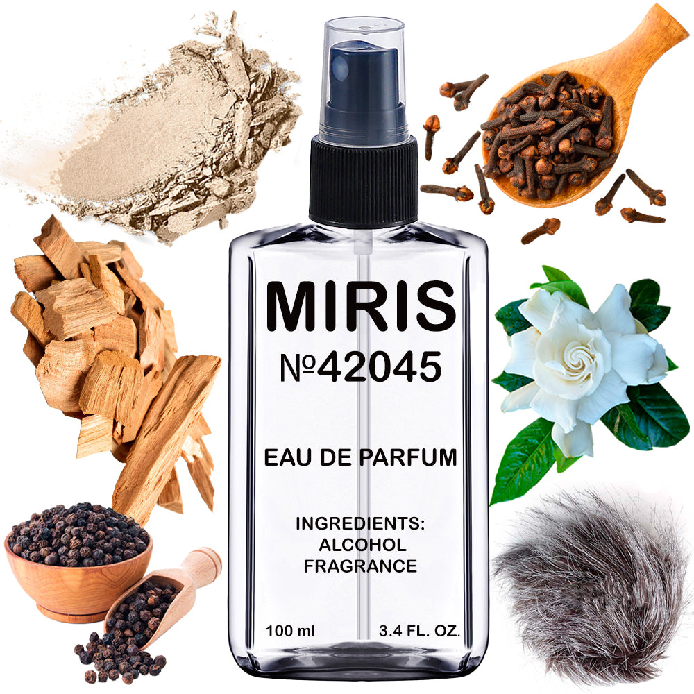 MIRIS No. 42045, Musk Kashmir, Long-Lasting Unisex Eau de Parfum for Women & Men, Spray 100 ml