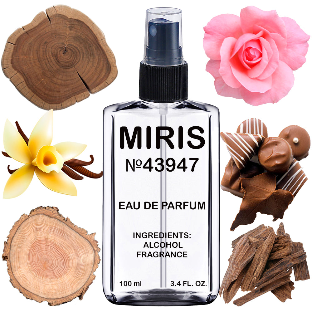MIRIS No. 43947, Oud Bouket, Long-Lasting Unisex Eau de Parfum for Women & Men, Spray 100 ml