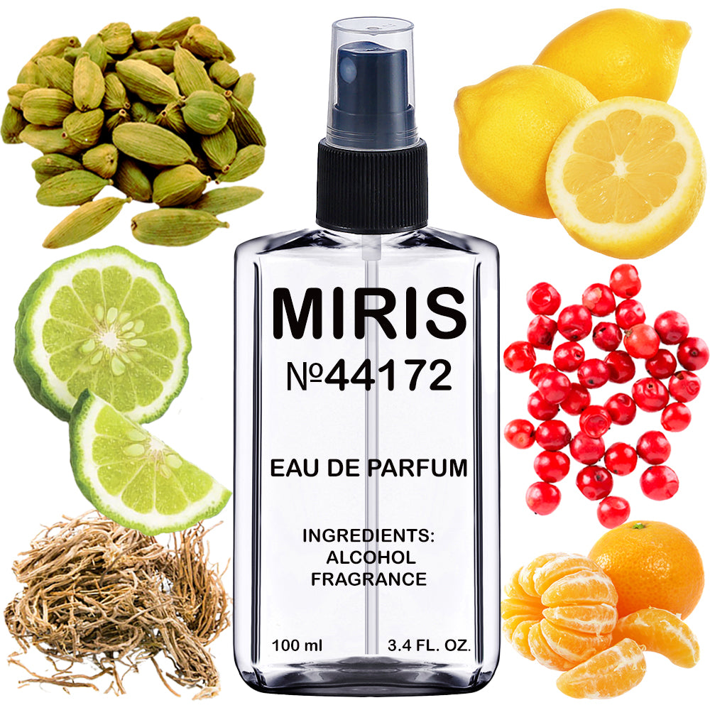 MIRIS No. 44172, Priv Vetiver d Hiver, Long-Lasting Eau de Parfum for Men, Spray 100 ml