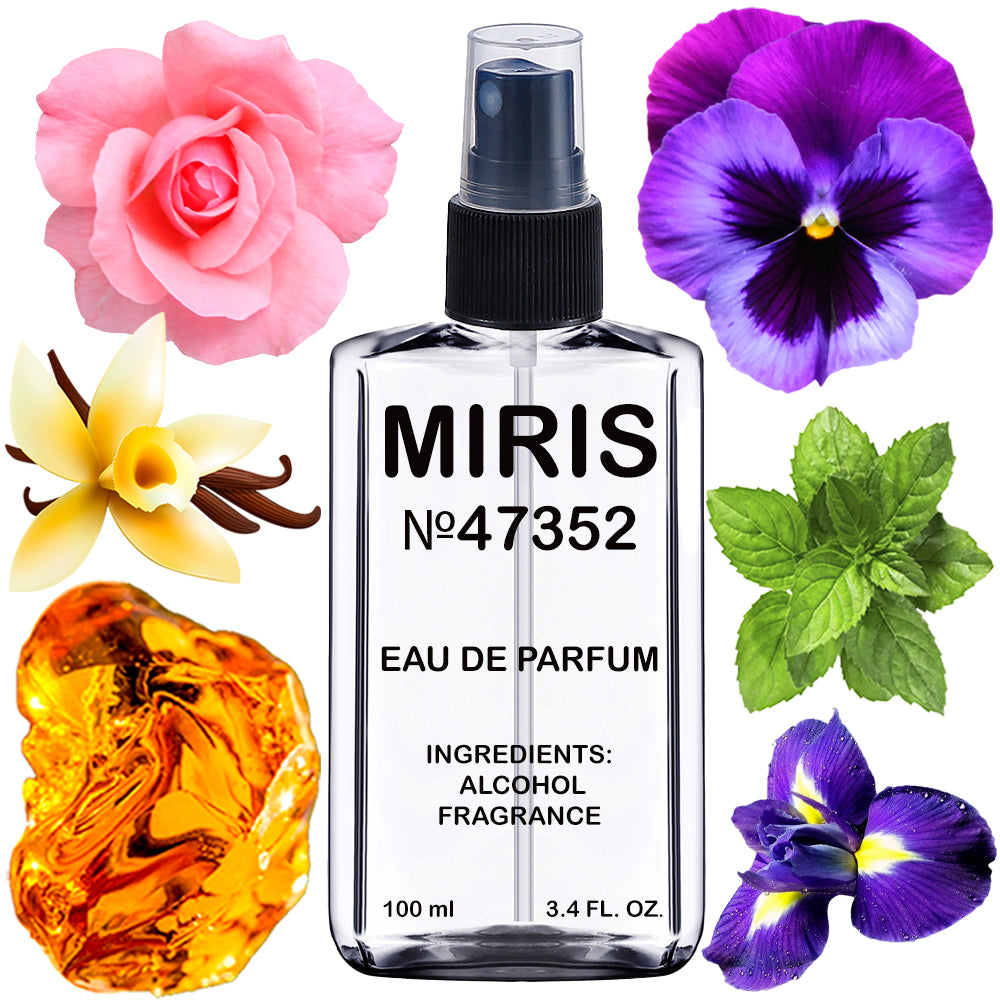 MIRIS No. 47352, Tf Noir, Longue duree Eau de Parfum pour Homme, Vaporisateur 100 ml