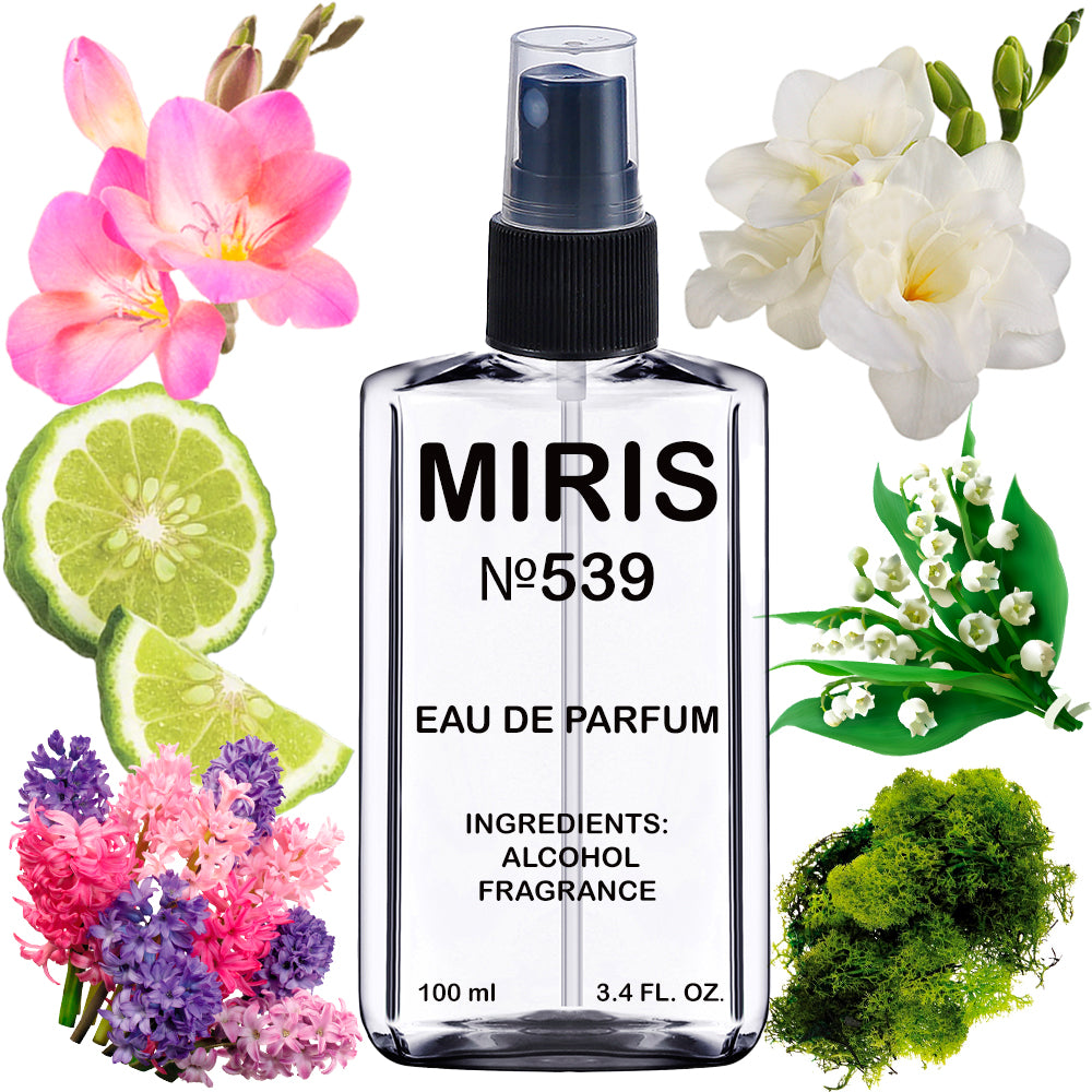 MIRIS No. 539, Envi, Longue duree Eau de Parfum pour Femme, Vaporisateur 100 ml