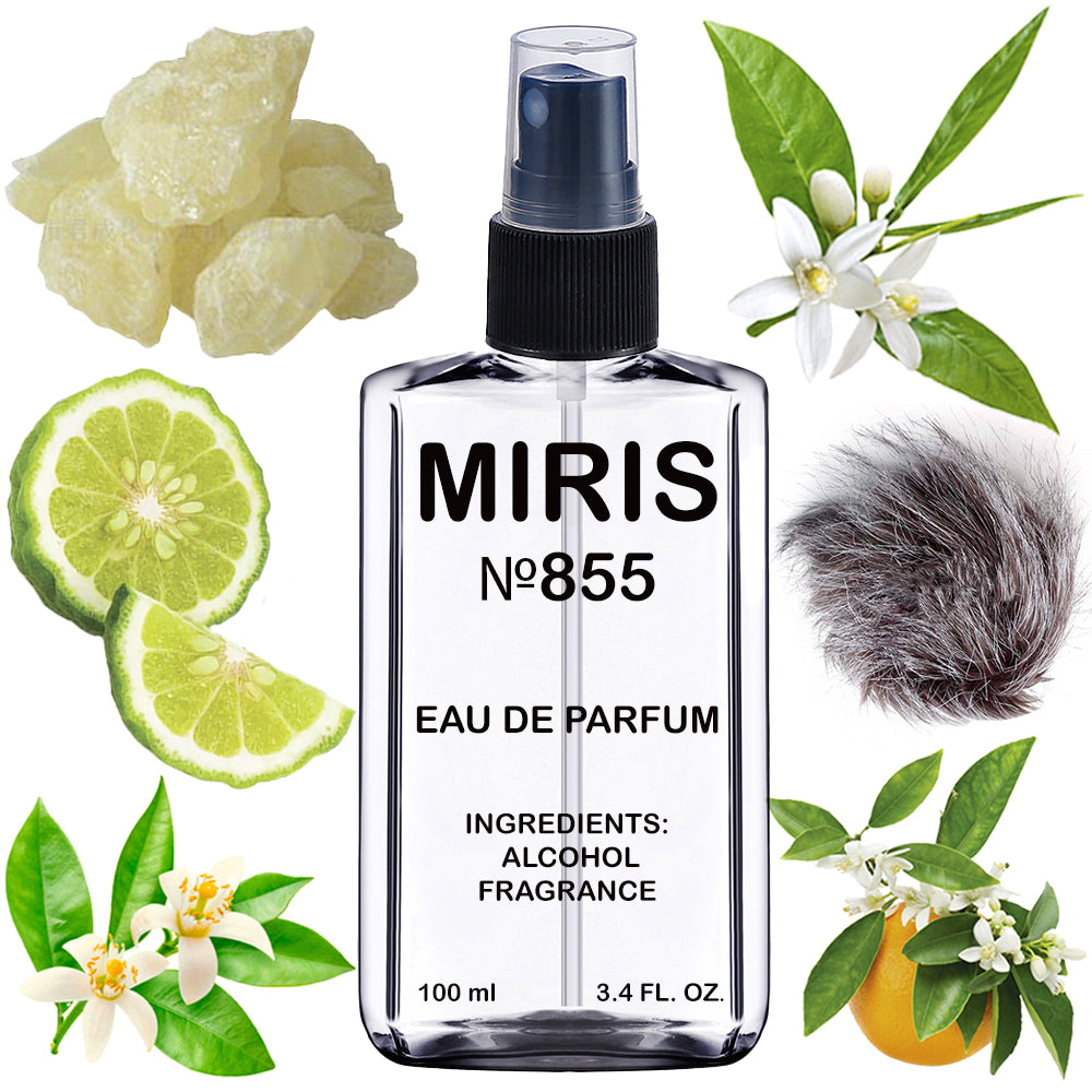 MIRIS No. 855, Tm Cologne, Longue duree Unisexe Eau de Parfum pour Femme et Homme, Vaporisateur 100 ml