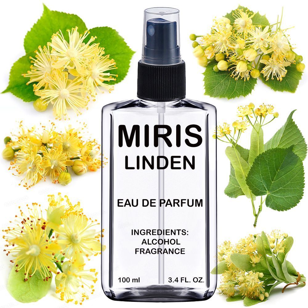 MIRIS Linden, Longue duree Unisexe Eau de Parfum pour Femme et Homme, Vaporisateur 100 ml