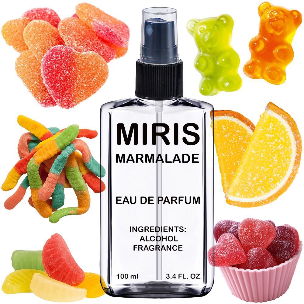 MIRIS Marmalade, Longue duree Unisexe Eau de Parfum pour Femme et Homme, Vaporisateur 100 ml