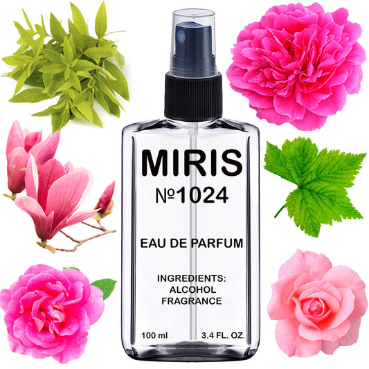 MIRIS No. 1024, Veri Irezistibl, Longue duree Eau de Parfum pour Femme, Vaporisateur 100 ml