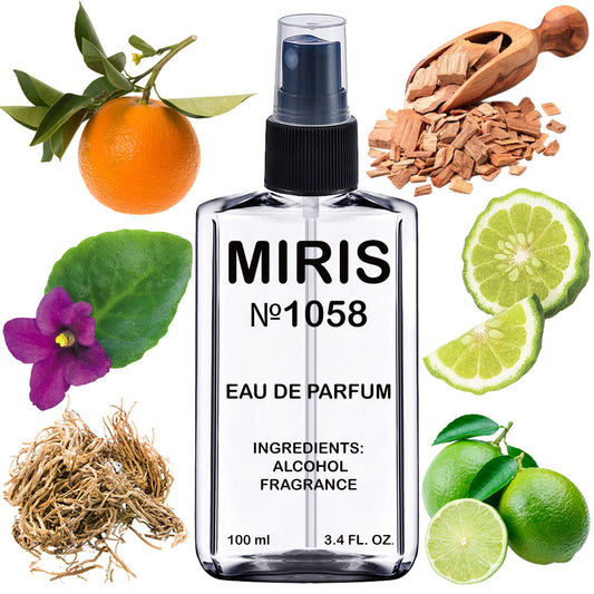 MIRIS No. 1058, Boise Fruite, Longue duree Unisexe Eau de Parfum pour Femme et Homme, Vaporisateur 100 ml