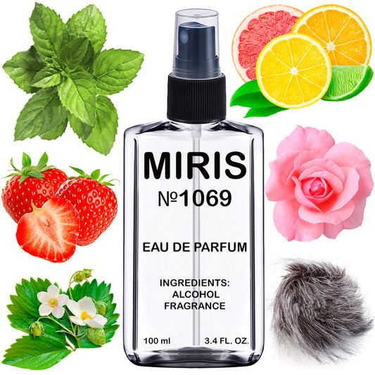 MIRIS No. 1069, Roses Elixir, Longue duree Eau de Parfum pour Femme, Vaporisateur 100 ml