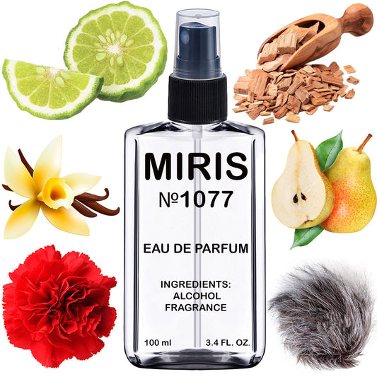 MIRIS No. 1077, Wild Pears, Longue duree Unisexe Eau de Parfum pour Femme et Homme, Vaporisateur 100 ml