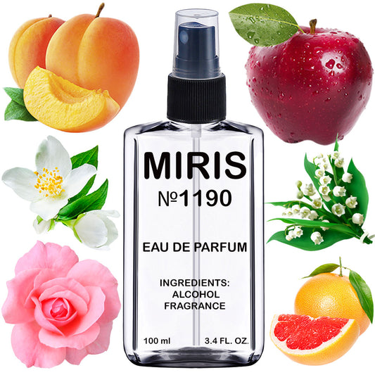 MIRIS No. 1190, Be Delicate Fres Blos, Longue duree Eau de Parfum pour Femme, Vaporisateur 100 ml