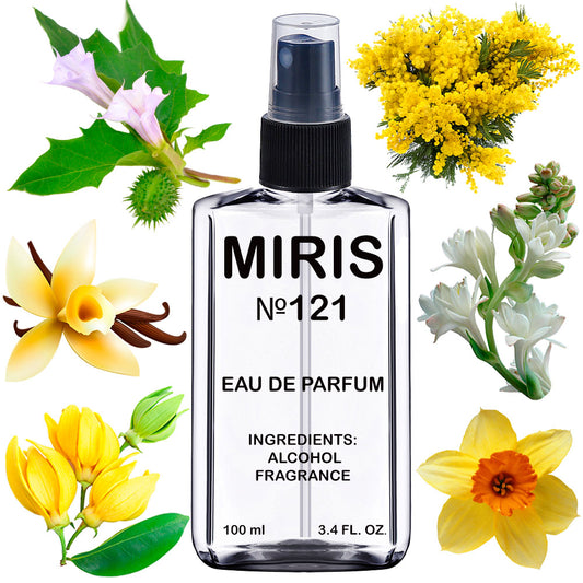 MIRIS No. 121, Poema, Longue duree Eau de Parfum pour Femme, Vaporisateur 100 ml