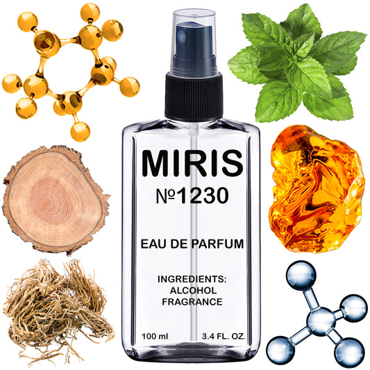 MIRIS No. 1230, Moleku 01, Longue duree Eau de Parfum pour Femme, Vaporisateur 100 ml