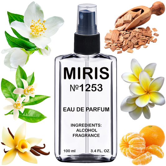 MIRIS No. 1253, Day Dreams, Longue duree Unisexe Eau de Parfum pour Femme et Homme, Vaporisateur 100 ml