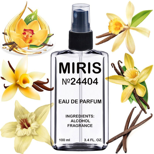MIRIS No. 24404 Vanilla, Longue duree Unisexe Eau de Parfum pour Femme et Homme, Vaporisateur 100 ml