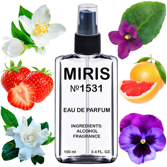 MIRIS No. 1531, Dayzi, Longue duree Eau de Parfum pour Femme, Vaporisateur 100 ml