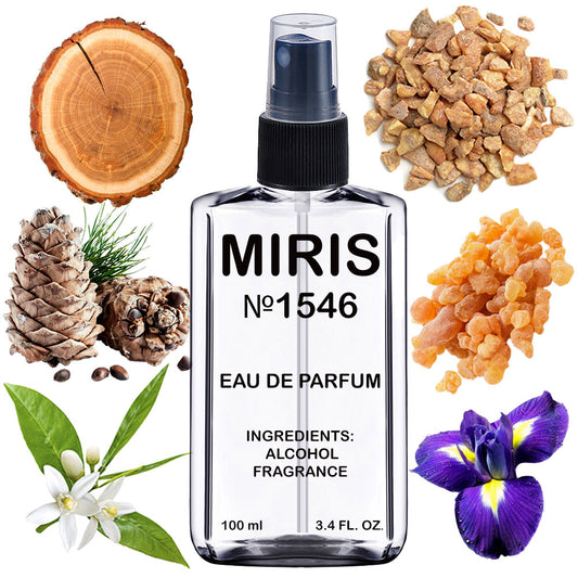 MIRIS No. 1546, Infuzio Di Iris, Longue duree Eau de Parfum pour Femme, Vaporisateur 100 ml
