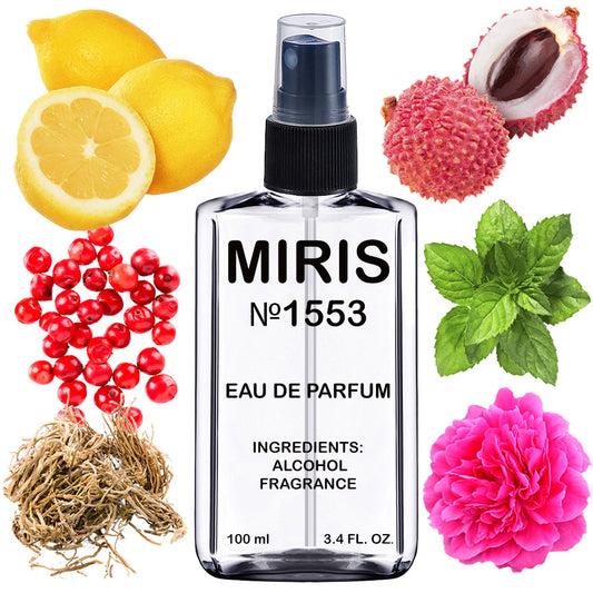 MIRIS No. 1553, Elle, Longue duree Eau de Parfum pour Femme, Vaporisateur 100 ml