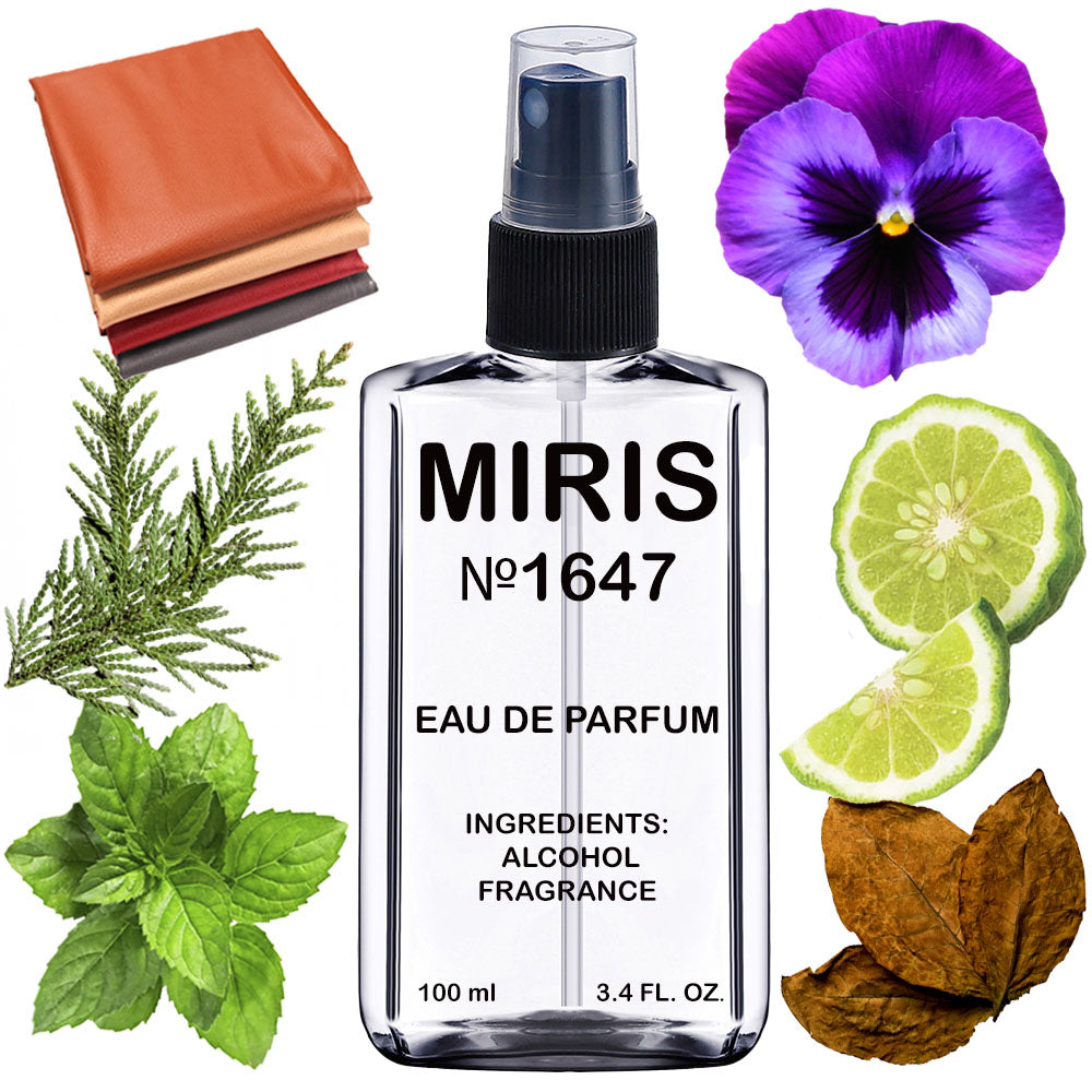 MIRIS No. 1647, Gc Pour Homme, Longue duree Eau de Parfum pour Homme, Vaporisateur 100 ml