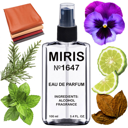 MIRIS No. 1647, Gc Pour Homme, Longue duree Eau de Parfum pour Homme, Vaporisateur 100 ml
