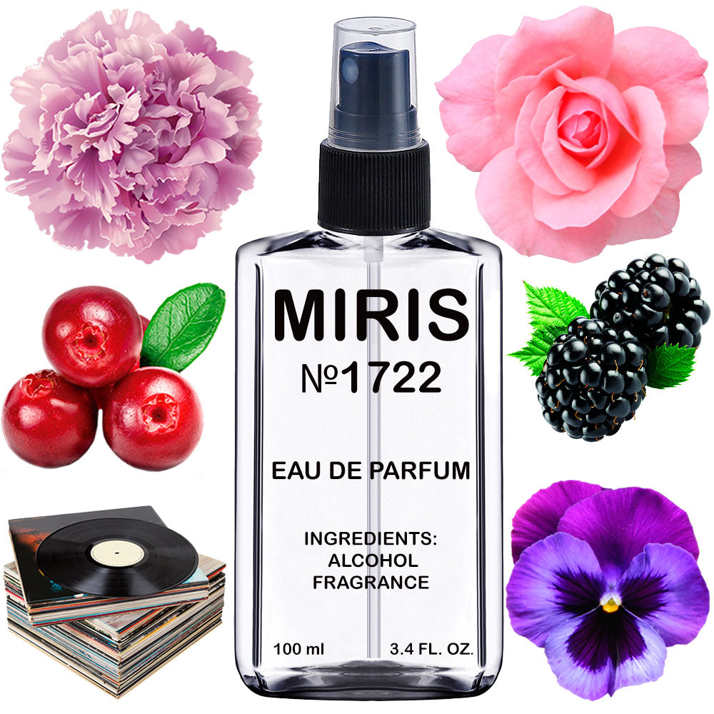 MIRIS Nr. 1722, Parisien, langanhaltender Duft, Damen Eau de Parfum, Spray 100 ml