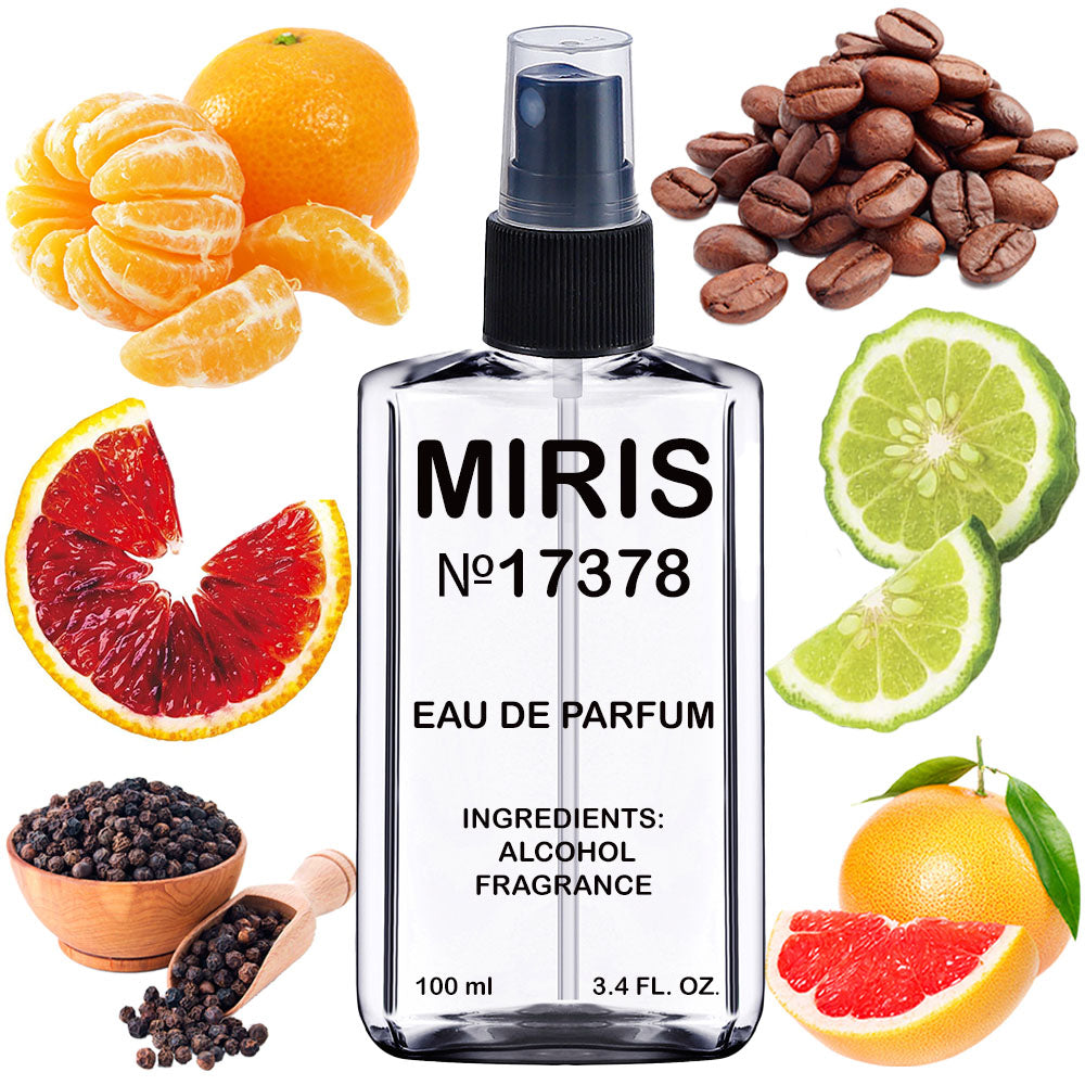 MIRIS No. 17378, Play Men, Longue duree Eau de Parfum pour Homme, Vaporisateur 100 ml