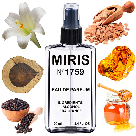MIRIS No. 1759, Senzuouz, Longue duree Eau de Parfum pour Femme, Vaporisateur 100 ml