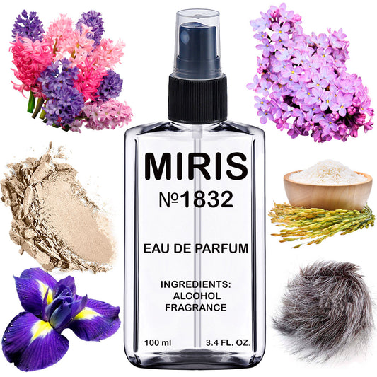 MIRIS No. 1832, Hlo Love, Longue duree Eau de Parfum pour Femme, Vaporisateur 100 ml