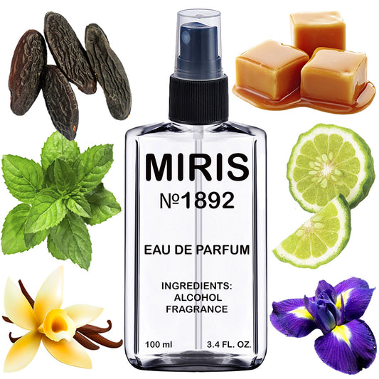 MIRIS No. 1892, Shalim Parfum Initial, Longue duree Eau de Parfum pour Femme, Vaporisateur 100 ml