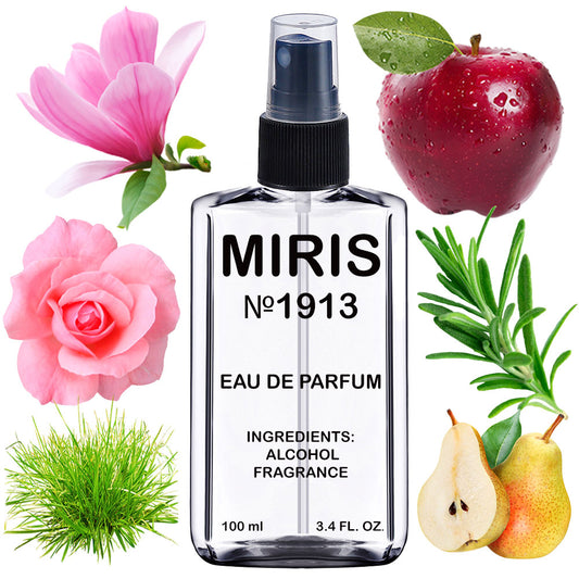 MIRIS No. 1913, Jard Su Letoi, Longue duree Unisexe Eau de Parfum pour Femme et Homme, Vaporisateur 100 ml