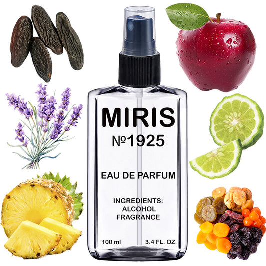 MIRIS No. 1925, Lejend, Longue duree Eau de Parfum pour Homme, Vaporisateur 100 ml