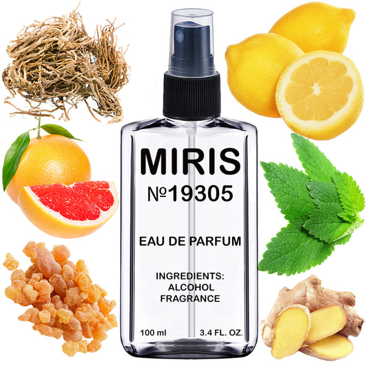 MIRIS No. 19305, Blu De Sha 2010, Longue duree Eau de Parfum pour Homme, Vaporisateur 100 ml