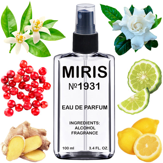 MIRIS No. 1931, Saharien, Longue duree Eau de Parfum pour Femme, Vaporisateur 100 ml