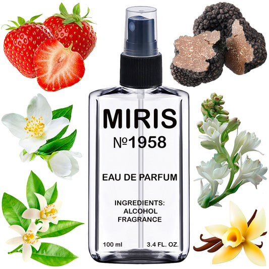 MIRIS No. 1958, Valenti, Longue duree Eau de Parfum pour Femme, Vaporisateur 100 ml